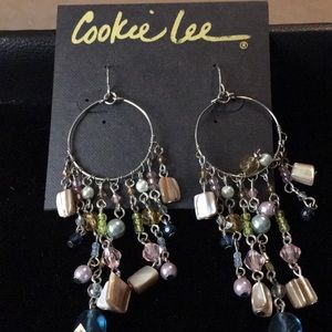 Hoop earnings with genuine shell details BNWT